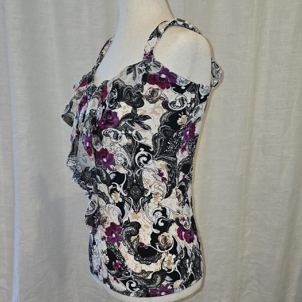 WHBM Ruffled Tank Top - Picture 3 of 9